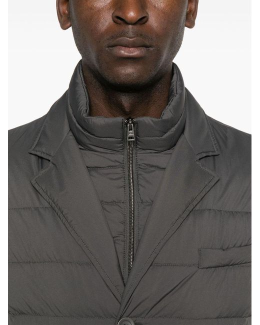 Herno Gray La Giacca Down Jacket for men