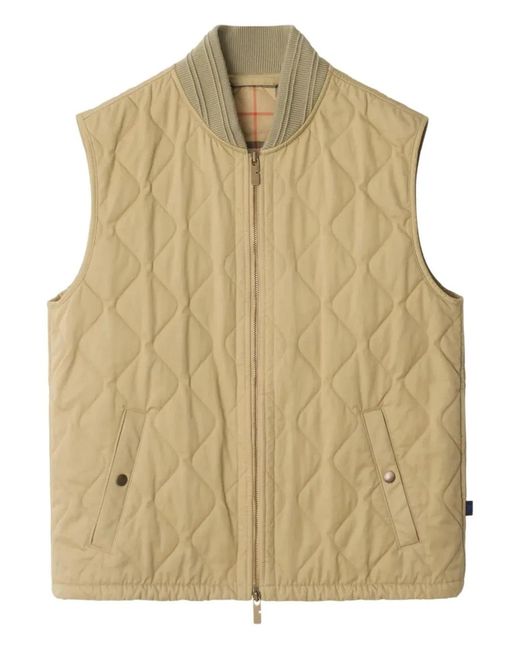 Burberry Natural Lightweight Two-Way Zip Jacket (Size M) for men