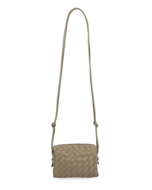 Bottega Veneta Natural Camera Bag Loop Mini