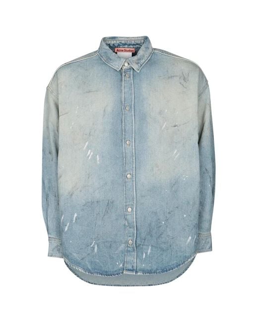 Acne Blue Fn-Ux-Shir000073 for men