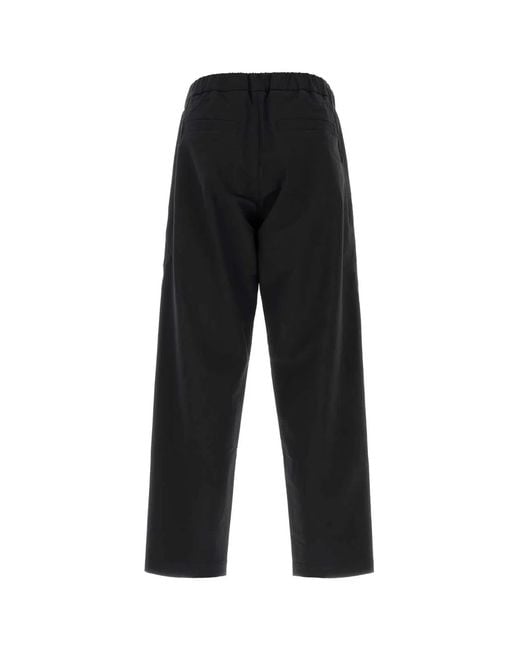 Herno Black Pants for men