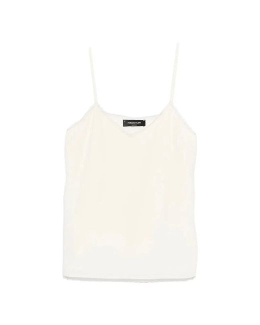 Fabiana Filippi White Underwear Top