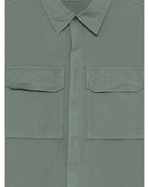 C P Company Green C.P.Company Overshirt Cotton Overshirt for men