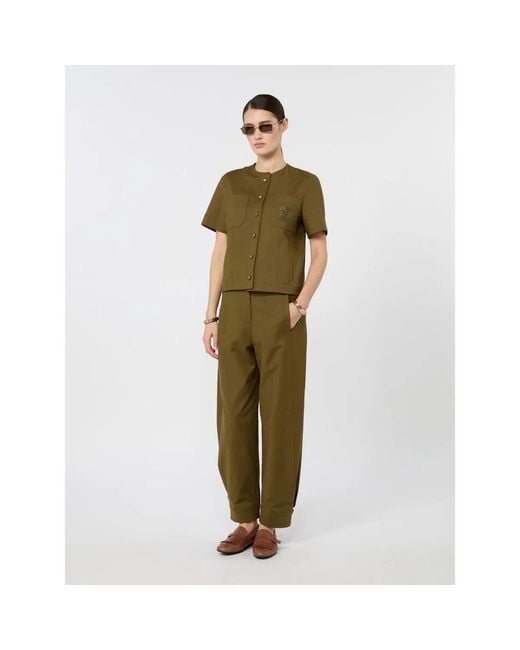 Max Mara Green Mxmzanzara Jacket
