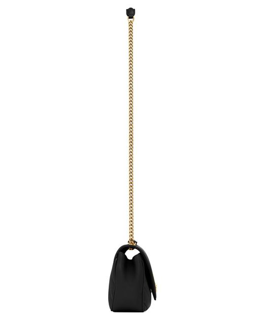Saint Laurent Black 'loulou' Small Shoulder Bag