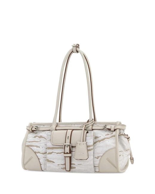 Prada White Borsa A Mano