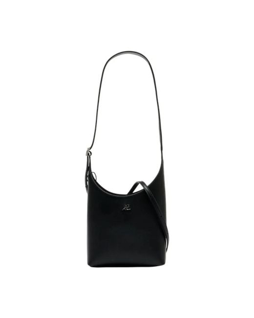 Courreges Black Courregès Small Melt Shoulder Bag