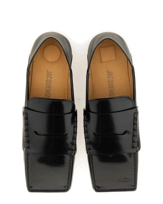 Jacquemus White Moccasin Carre