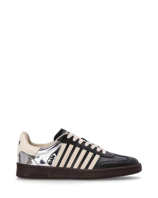 DSquared² Black Boxer Sneakers for men
