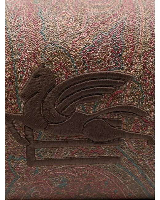 Etro Brown Pouch M Arnica for men