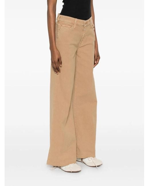 Mother Natural Wide-Leg Denim Jeans