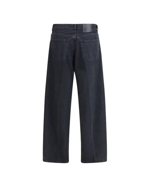 Haikure Blue Bethany Wide-Leg Denim Jeans