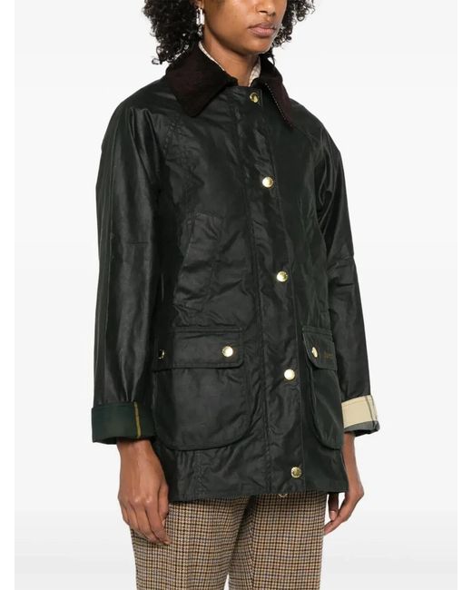 Barbour Black Modern Beadnell