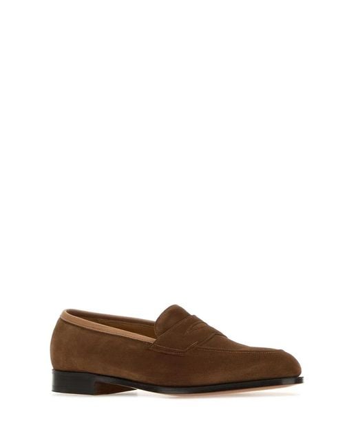 Edward Green Brown Mocassini for men