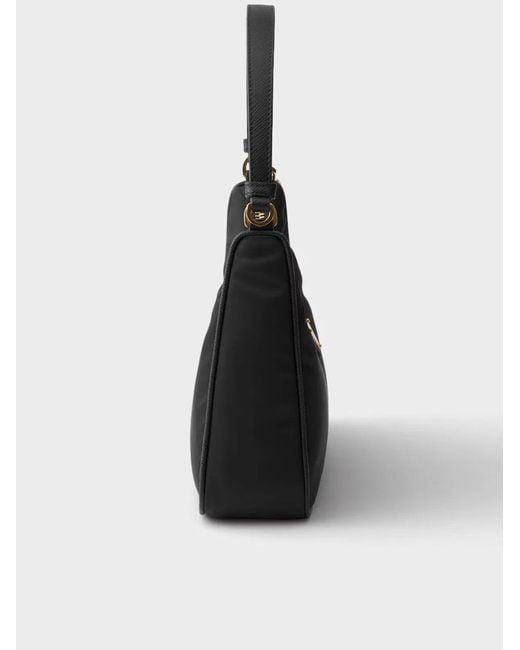 Prada Black Bags, 100% Poliammide Riciclata
