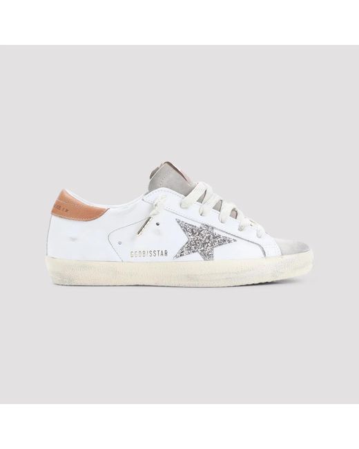 Golden Goose Deluxe Brand White Cinder Superstar Sneakers