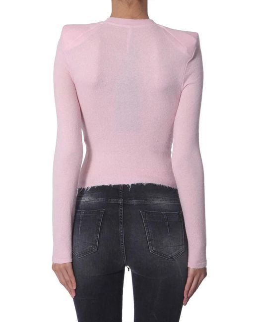 Unravel Project Purple Turtle Neck Sweater
