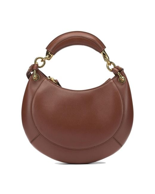 Chloé Brown Chlo Banana Handbag
