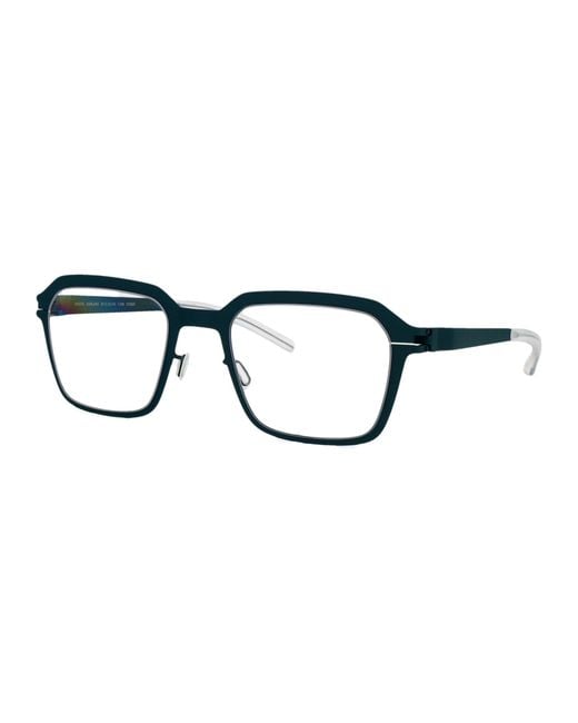 Mykita Black Lagoon Metal Glasses
