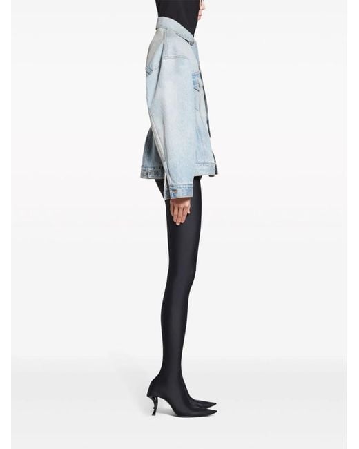 Balenciaga Blue Denim Jacket Cotton