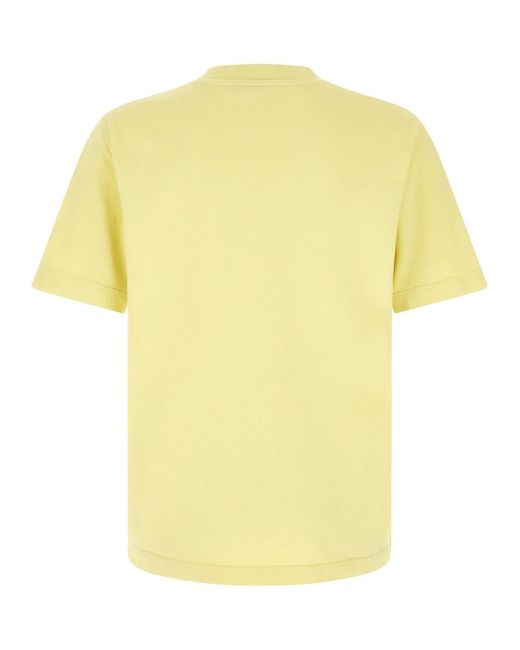 Jacquemus Yellow 'Le T-Shirt Gros-Grain' T-Shirt for men