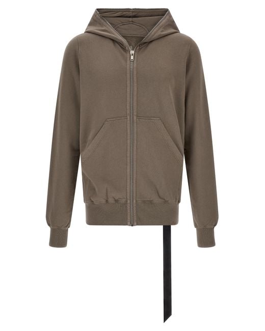 Rick Owens Brown 'Gimp' Hoodie for men