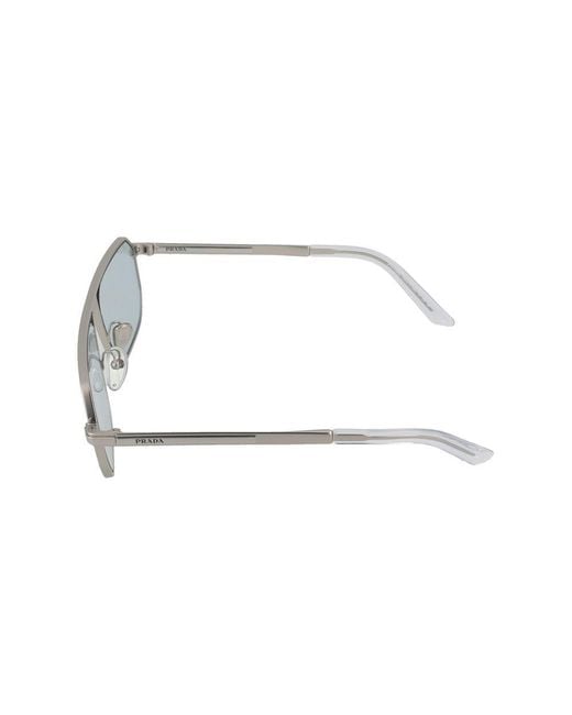 Prada Metallic Sunglasses 0Pr A53S 27540N/17/145 for men