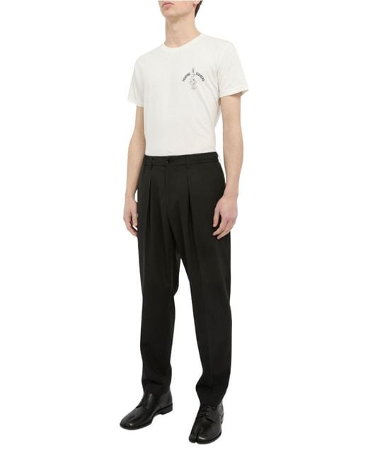 BE ABLE Black Pantalone "Dominique" for men