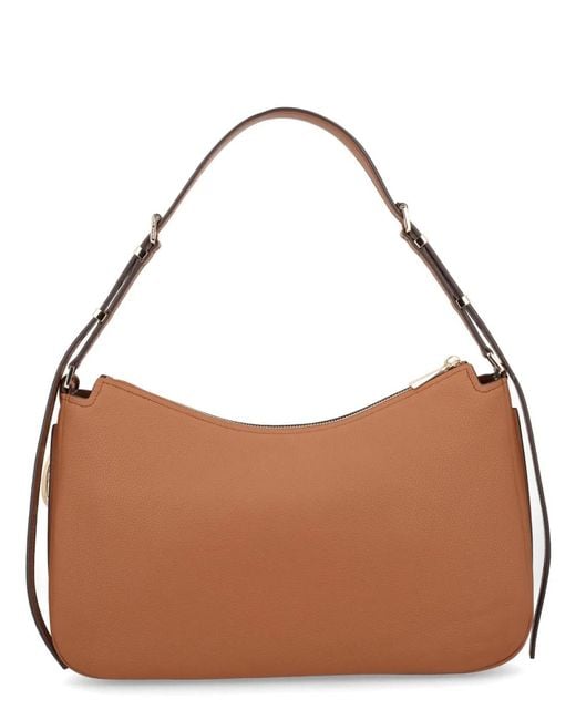 MICHAEL Michael Kors Brown Leather Shoulder Bag