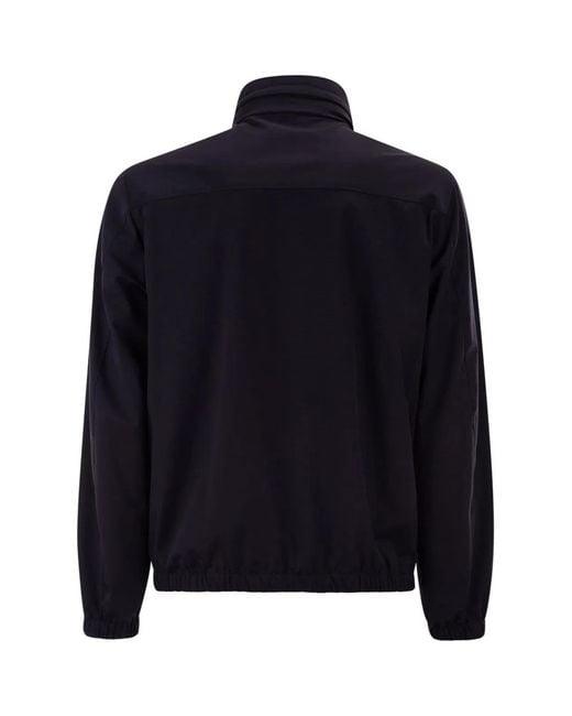 Fay Blue Short Travel Bomber Jacket for men