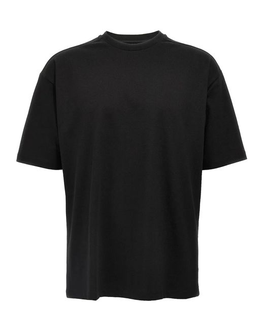 Thom Krom Black 'M Ts 840' T-Shirt for men