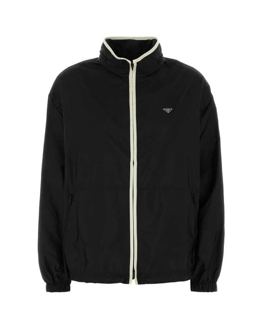 Prada Black Giubbotti