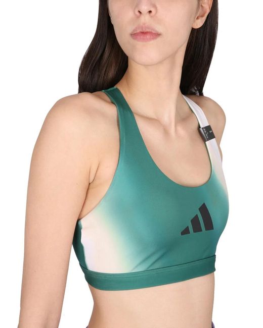 Adidas Originals Purple Tops With Logo