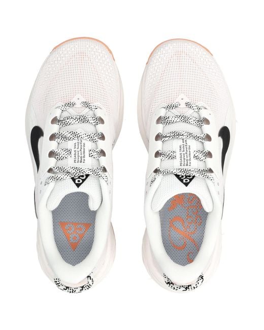 Nike White Acg Pegasus Trail Sneakers