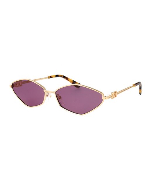 DSquared² Pink Rose Metal Sunglasses