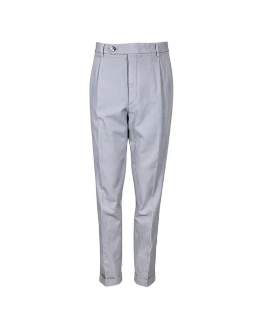 GTA Gray Light Cotton Trousers for men