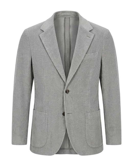 Lardini Gray 'Roma' Blazer for men
