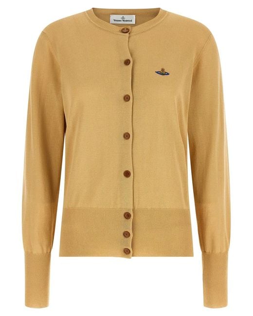 Vivienne Westwood Yellow 'Bea' Cardigan