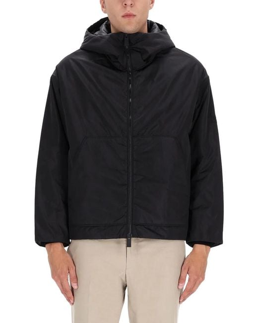 Premiata Black Hooded Jacket for men