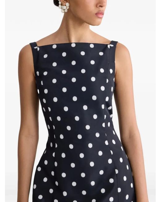 Patou Blue Pencil Midi Dress