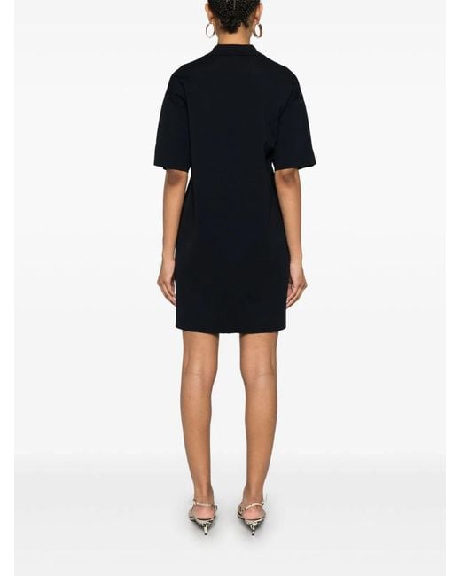P.A.R.O.S.H. Black Roma T-Shirt Dress