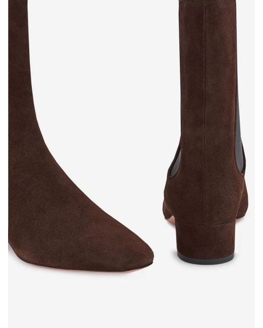 Aquazzura Brown Lyon Bootie 35