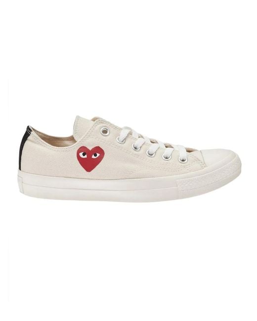 COMME DES GARÇONS PLAY Pink Chuck Taylor Sneakers