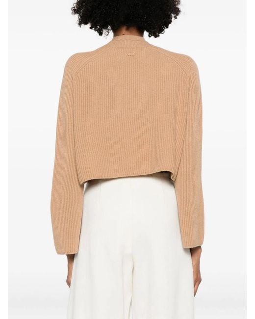 Max Mara Natural Crew Neck Sweater
