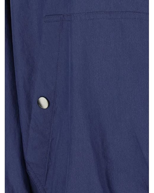 DUNST Blue Windbreaker Blouson Jacket