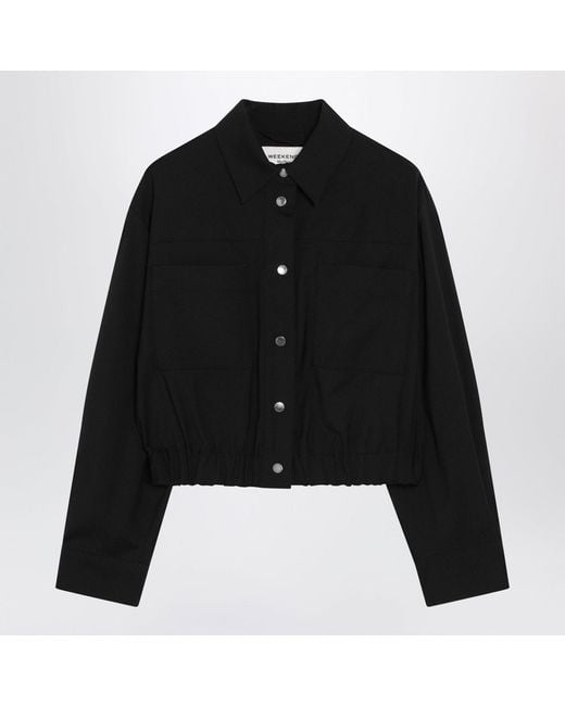 Weekend by Maxmara Black Short Jacket