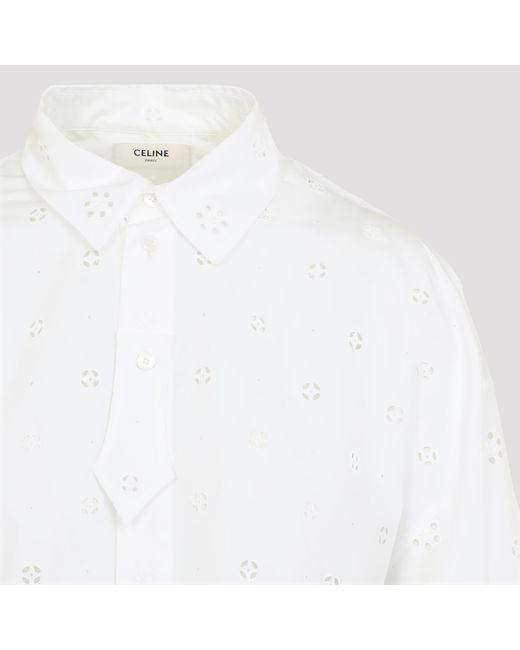 Céline White Shirt
