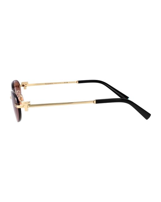 Tiffany & Co Pink Tiffany & Co Metal Sunglasses