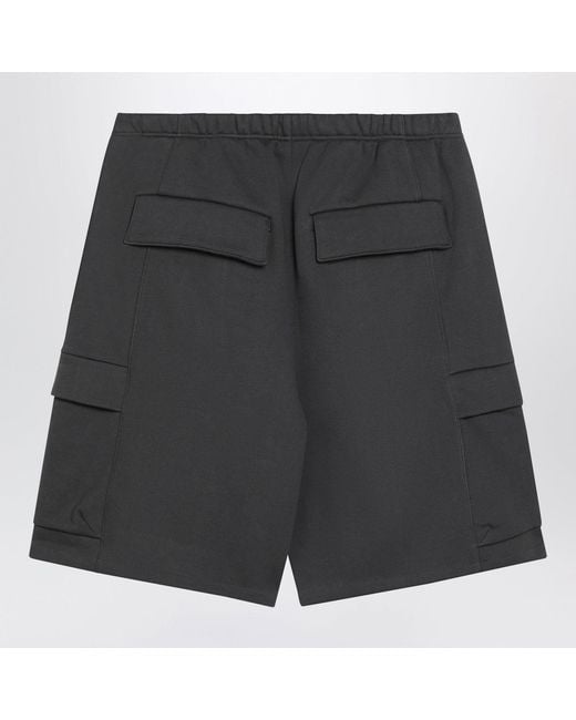 Fear Of God Black Iron Cargo Bermuda Shorts for men