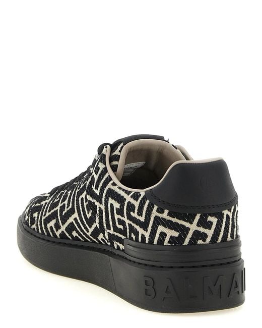 Balmain Black 'B-Court' Sneakers for men